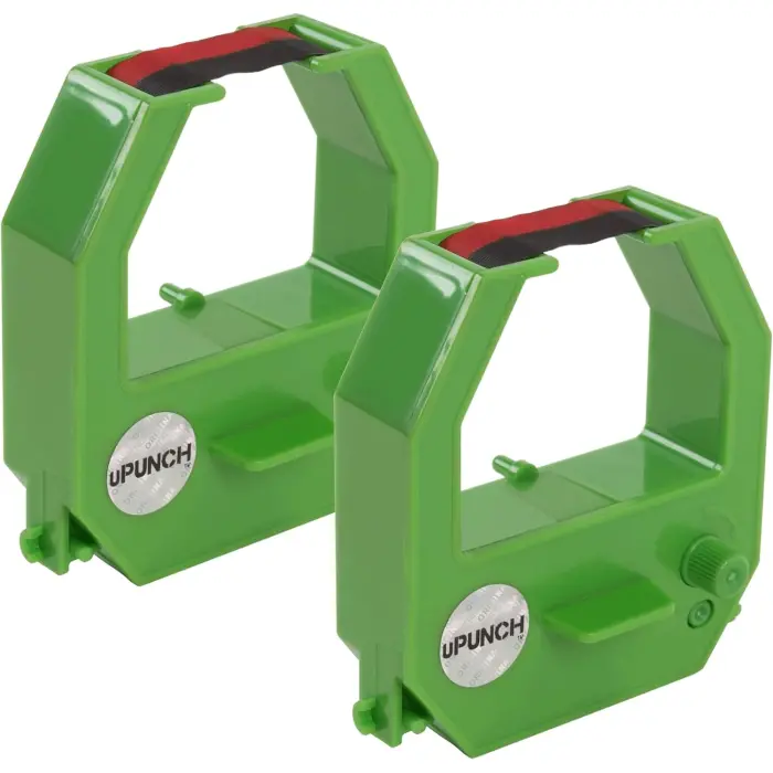 uPunch Ribbons for HN3000 Black/Red 2-Pack variant 1