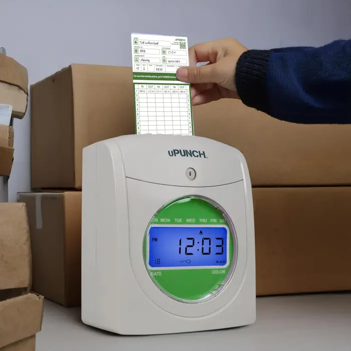 uPunch Time Cards for HN3000 300-Pack variant 5